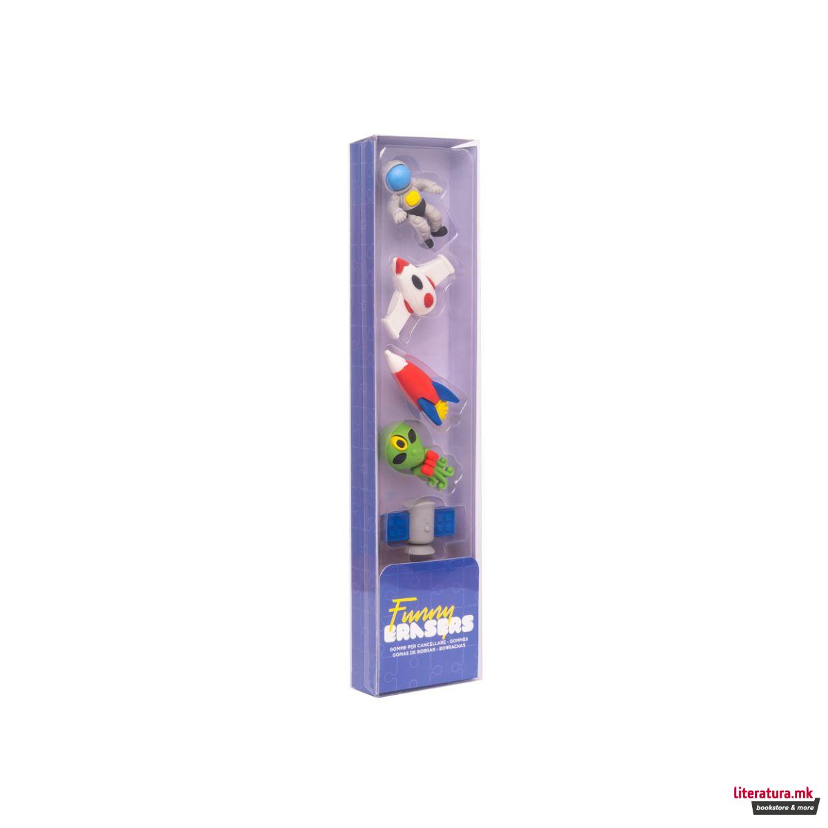 Сет гумички за бришење, Space 