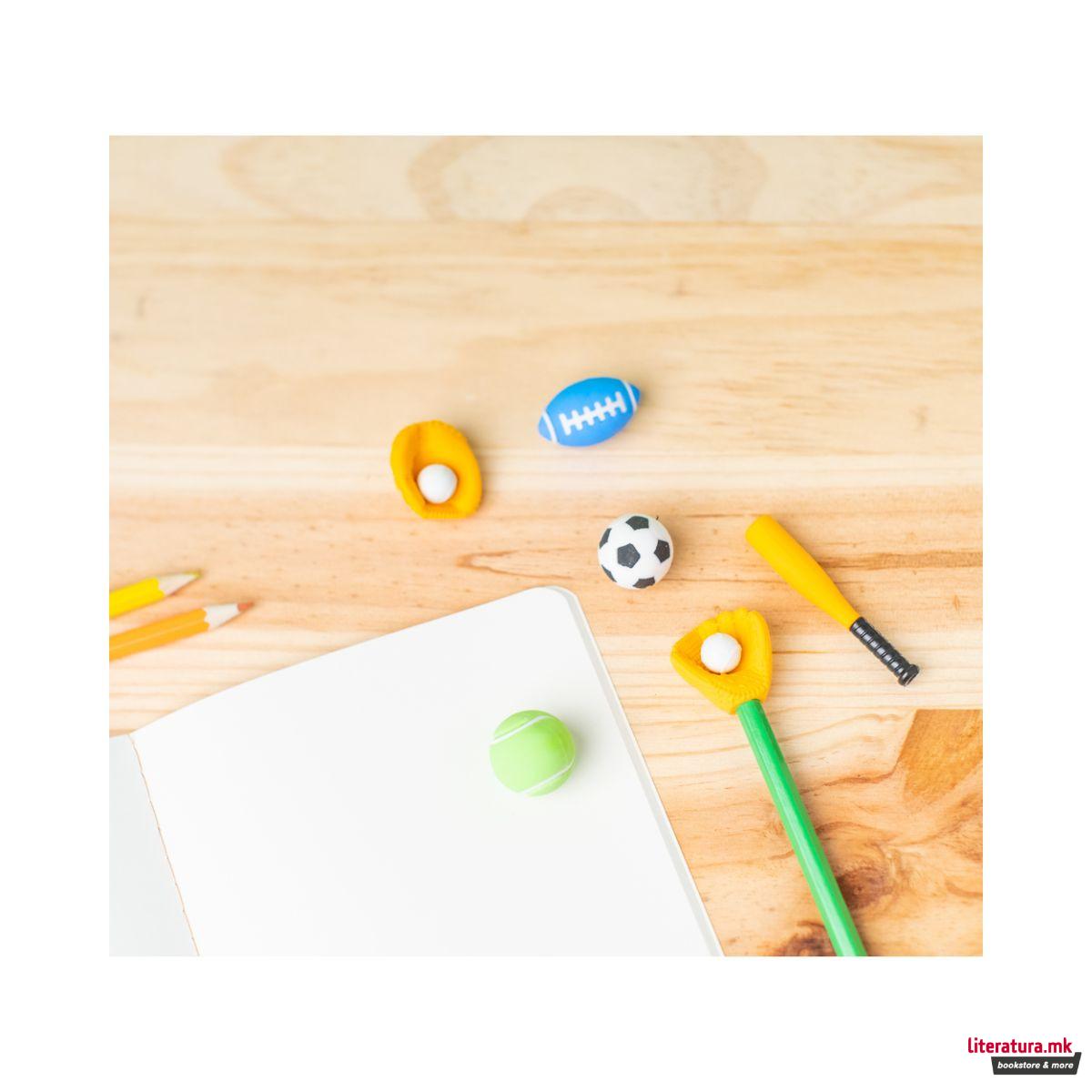 Сет гумички за бришење, Sports 2 