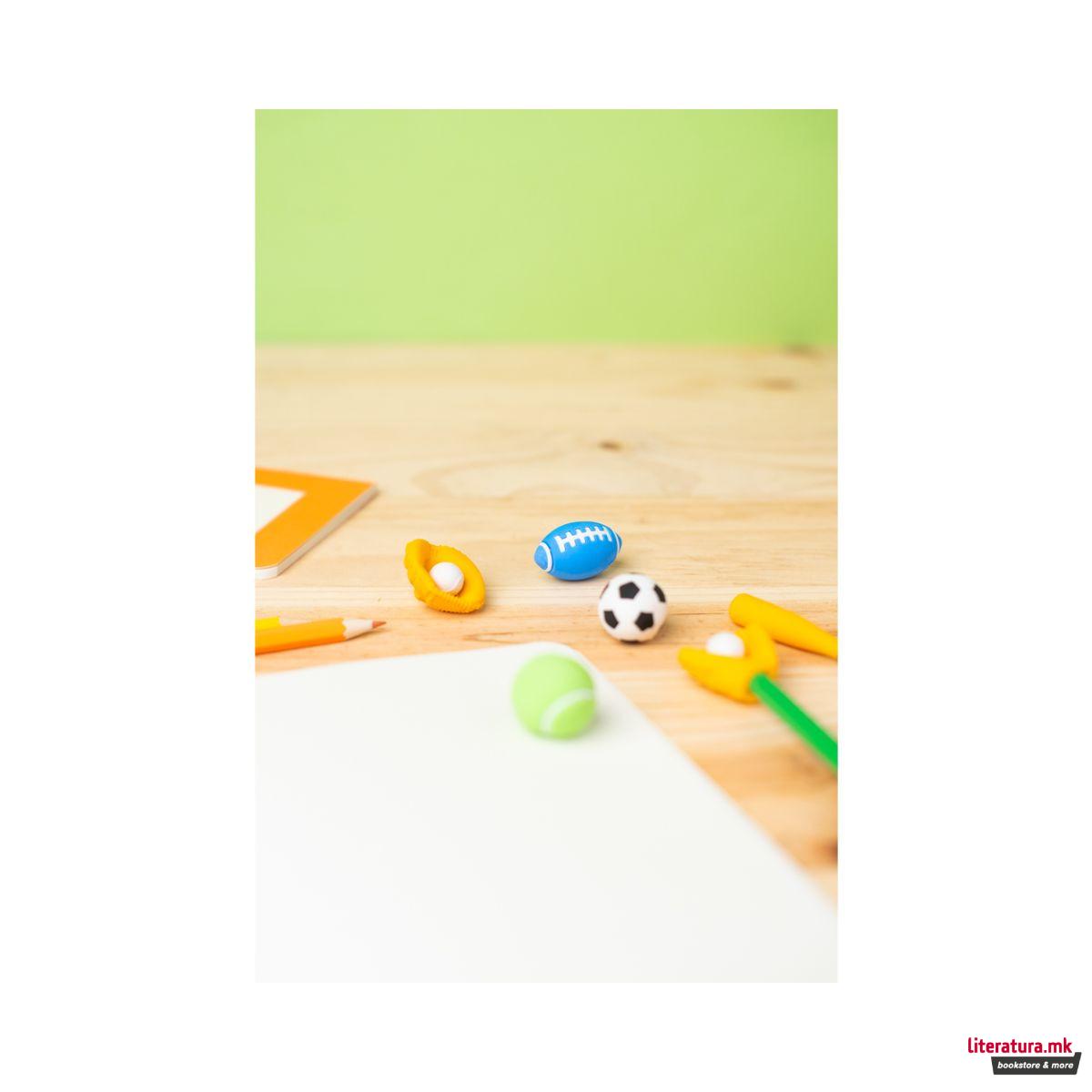 Сет гумички за бришење, Sports 2 