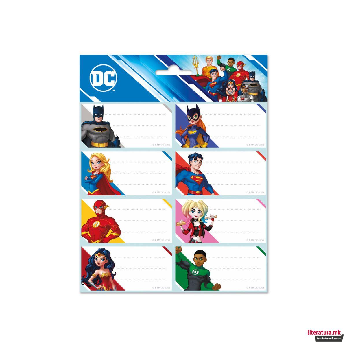 Сет налепници, DC Comics, Justice League 