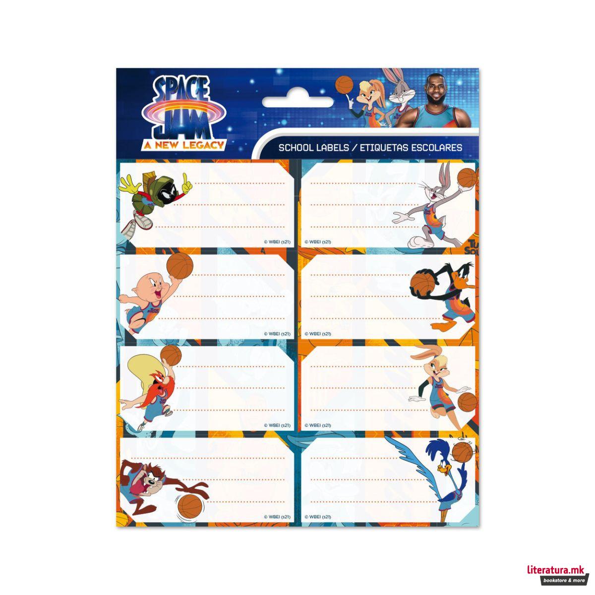 Сет налепници, Space Jam 