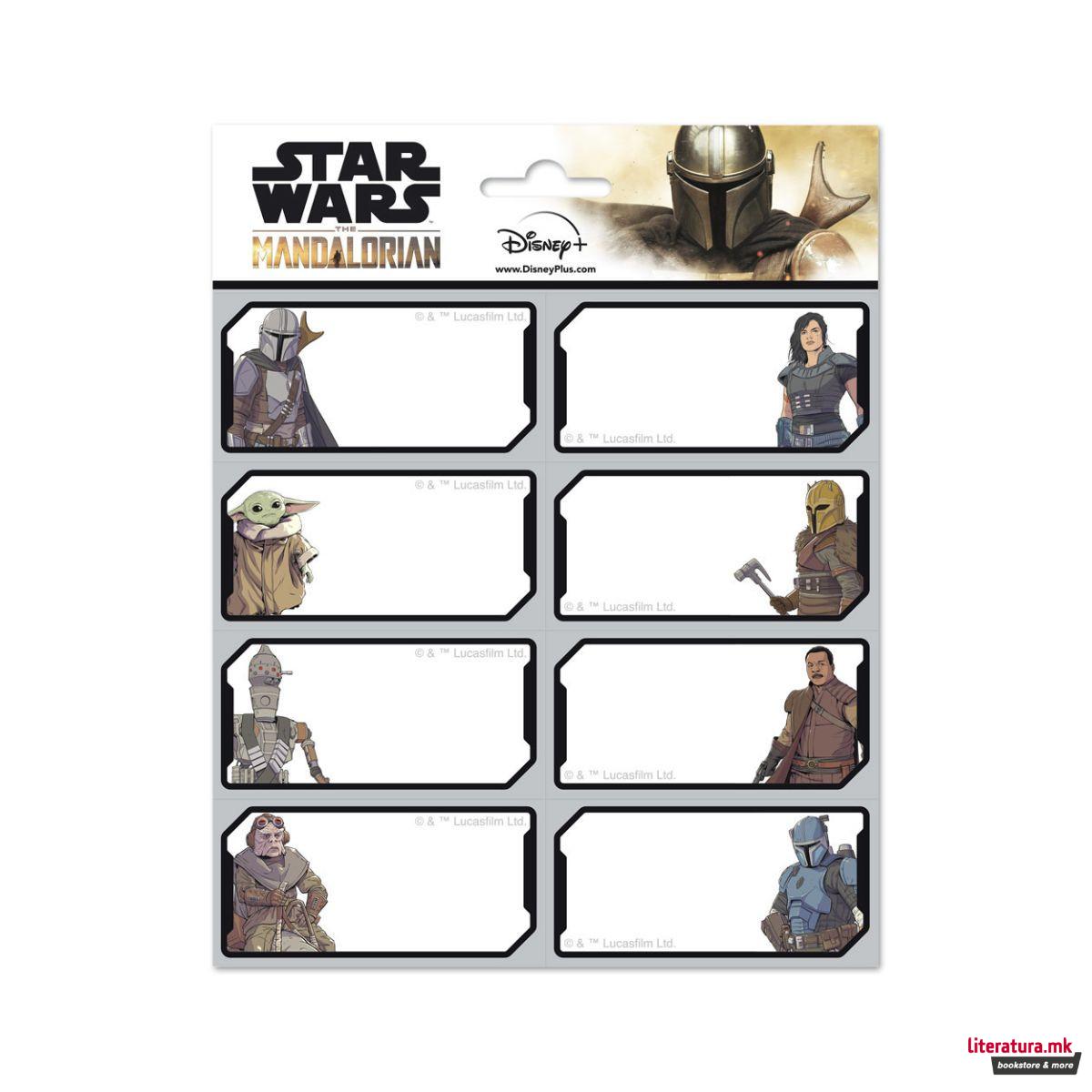 Сет налепници, Star Wars, The Mandalorian