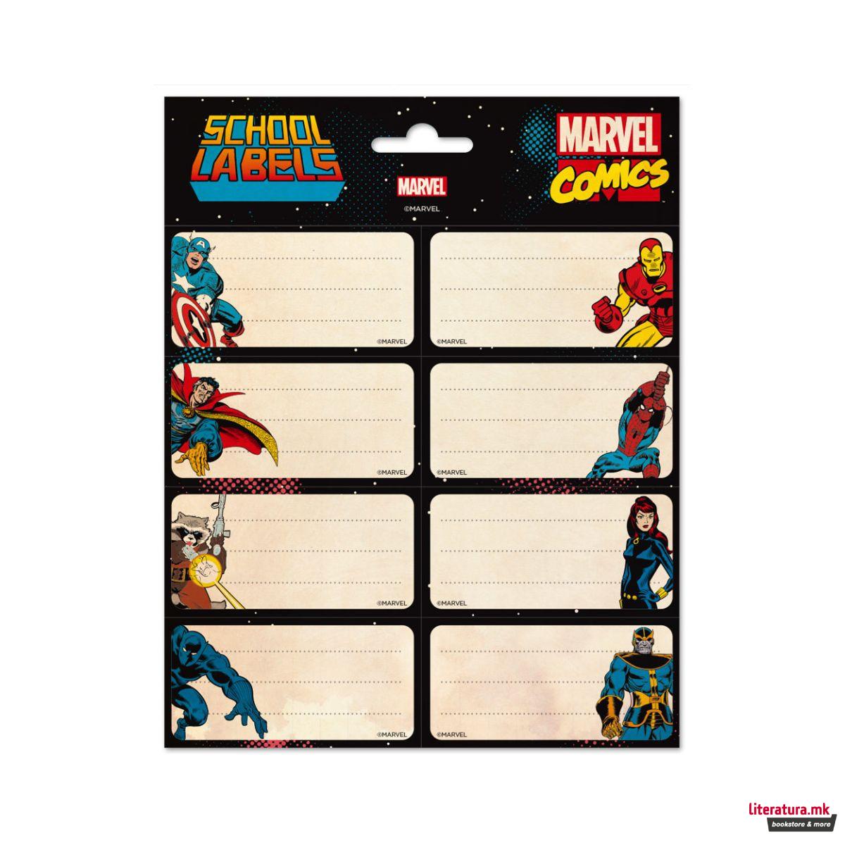 Сет налепници, Marvel Comics