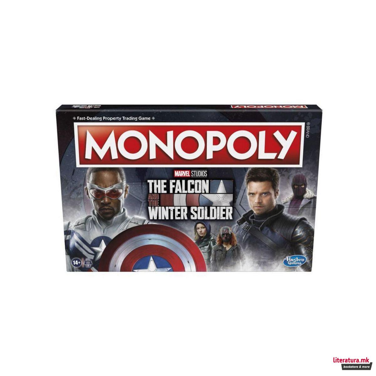 Друштвена игра - Monopol, Marvel, Falcon and the Winter Soldier 