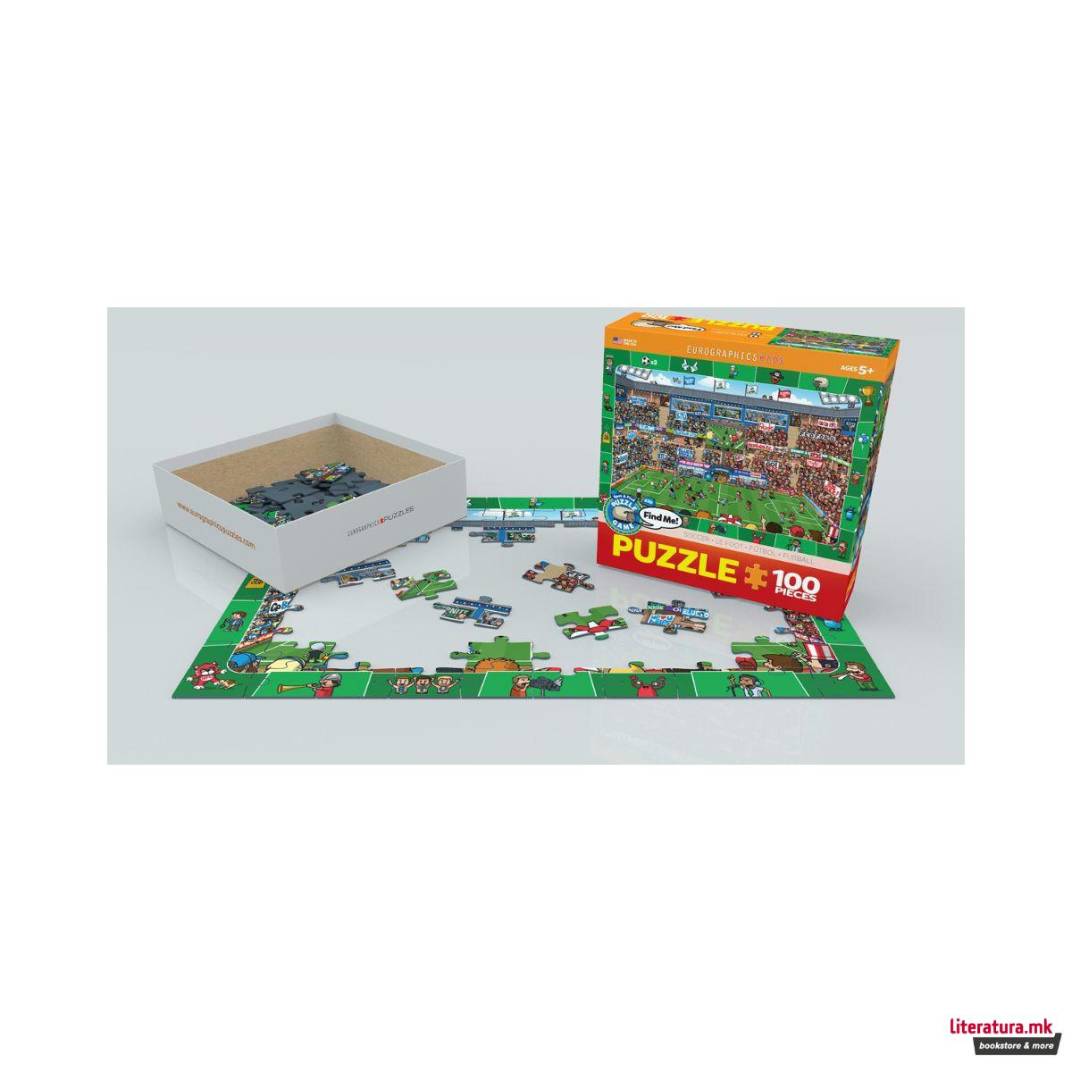 Сложувалка, Spot & Find - Soccer 100 парчиња 