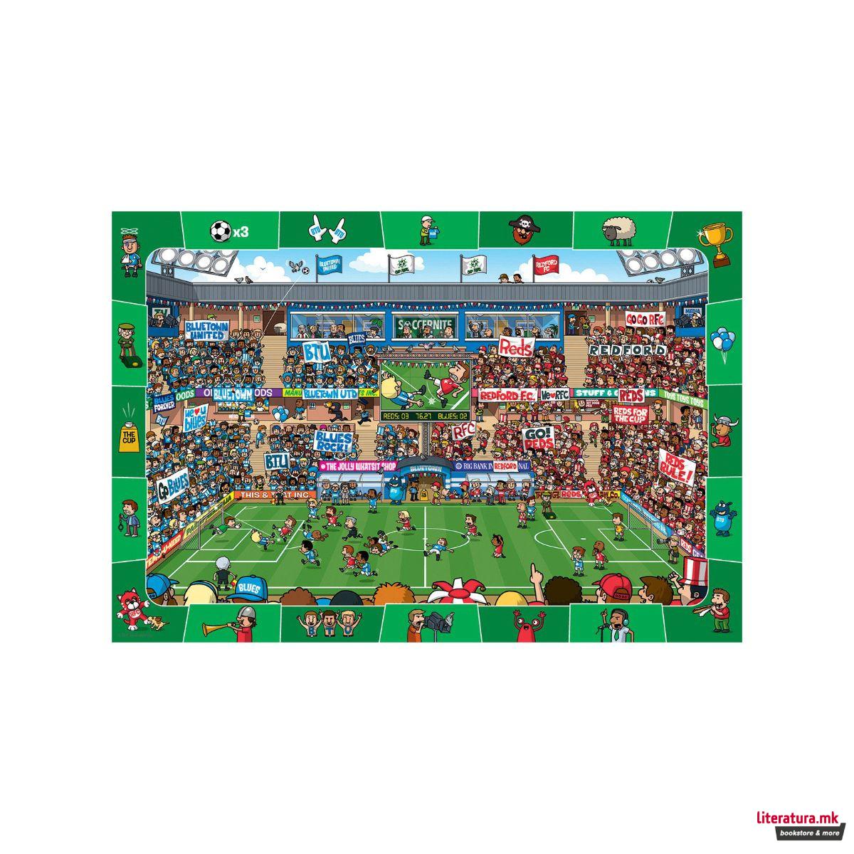Сложувалка, Spot & Find - Soccer 100 парчиња 