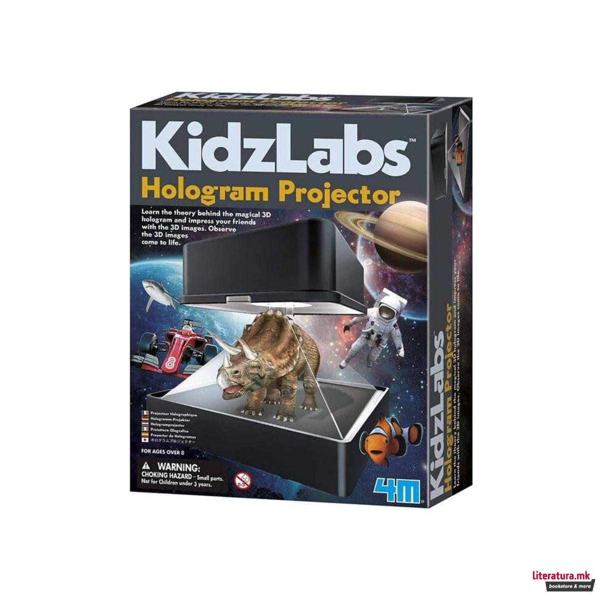 STEM сет, Kidz Labs, Hologram Projector 