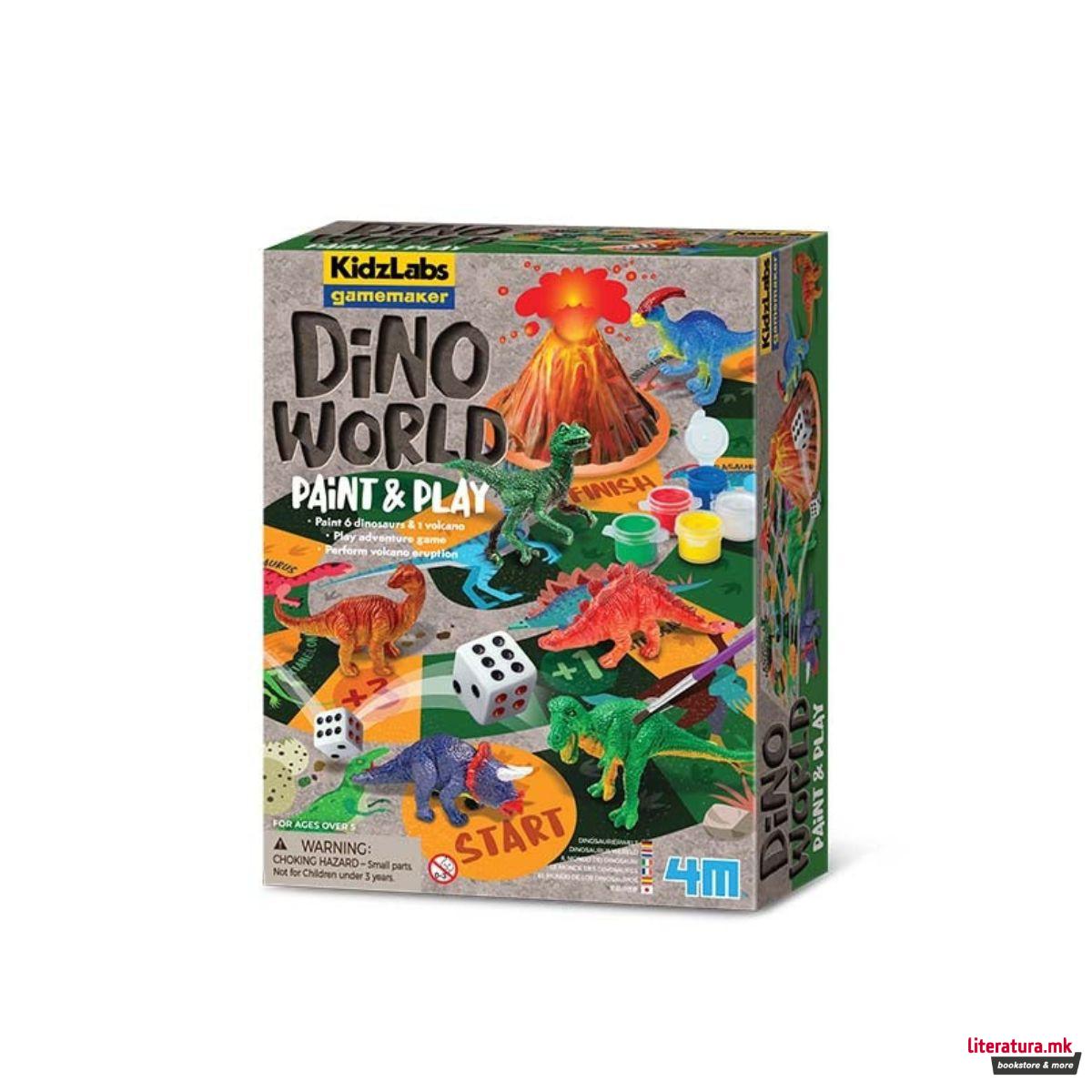 STEM сет, Kidz Labs, Gamemaker Dino World 