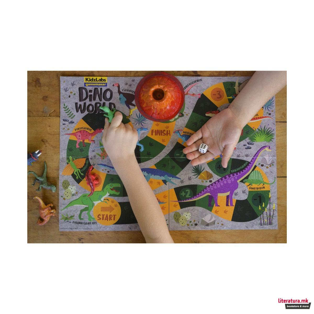 STEM сет, Kidz Labs, Gamemaker Dino World 