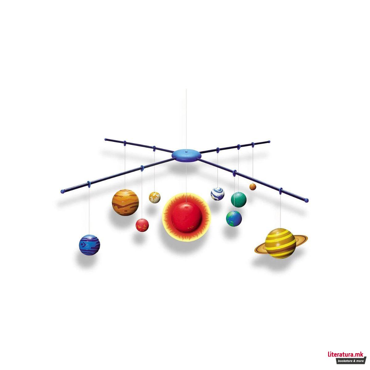 STEM сет, Kidz Labs, 3D Solar System Model Making Kit 