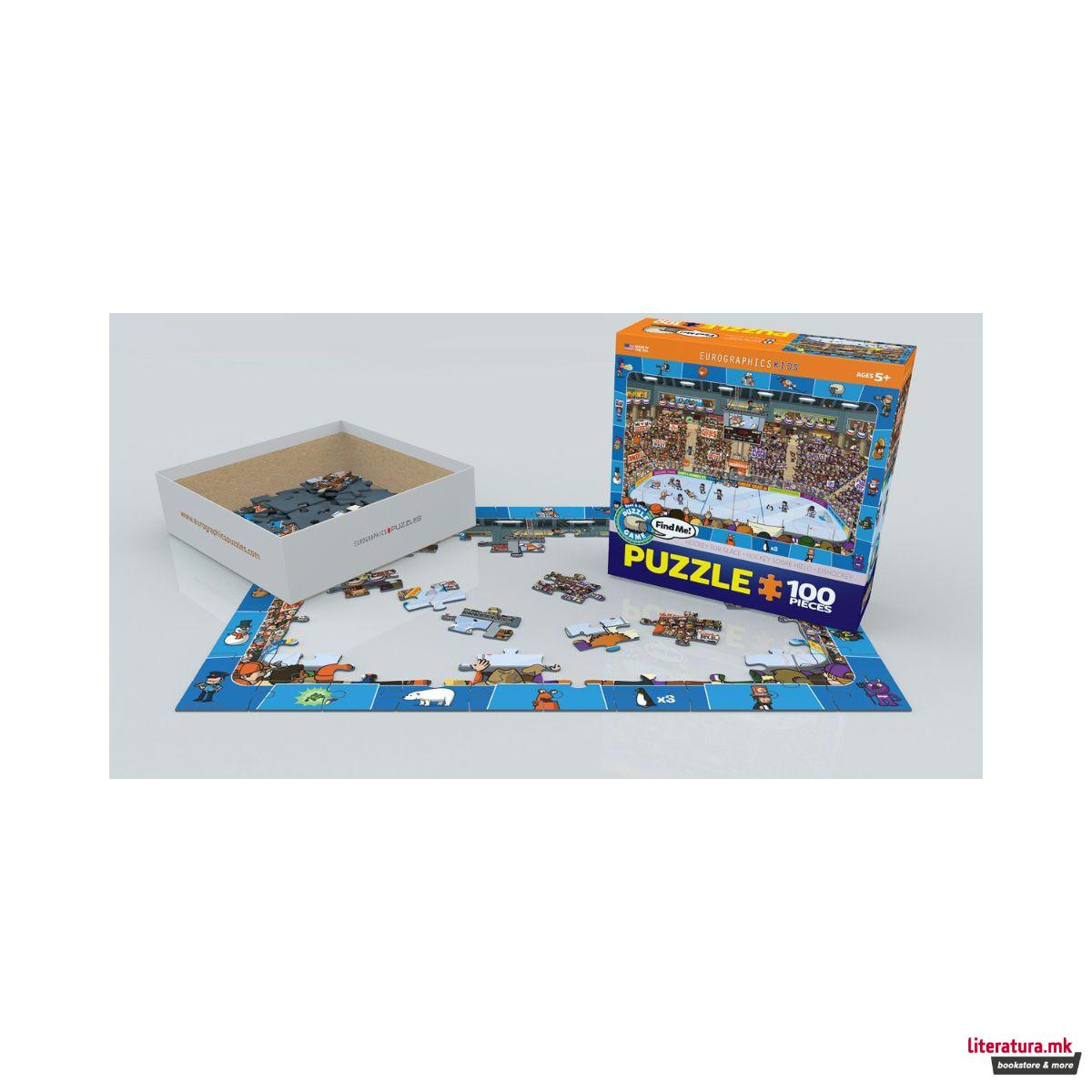 Сложувалка, Spot & Find - Hockey, 100 парчиња 