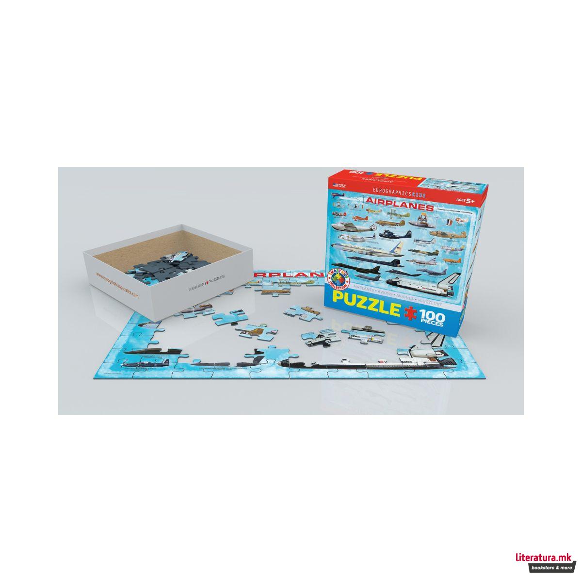 Сложувалка, Airplanes, 100 парчиња