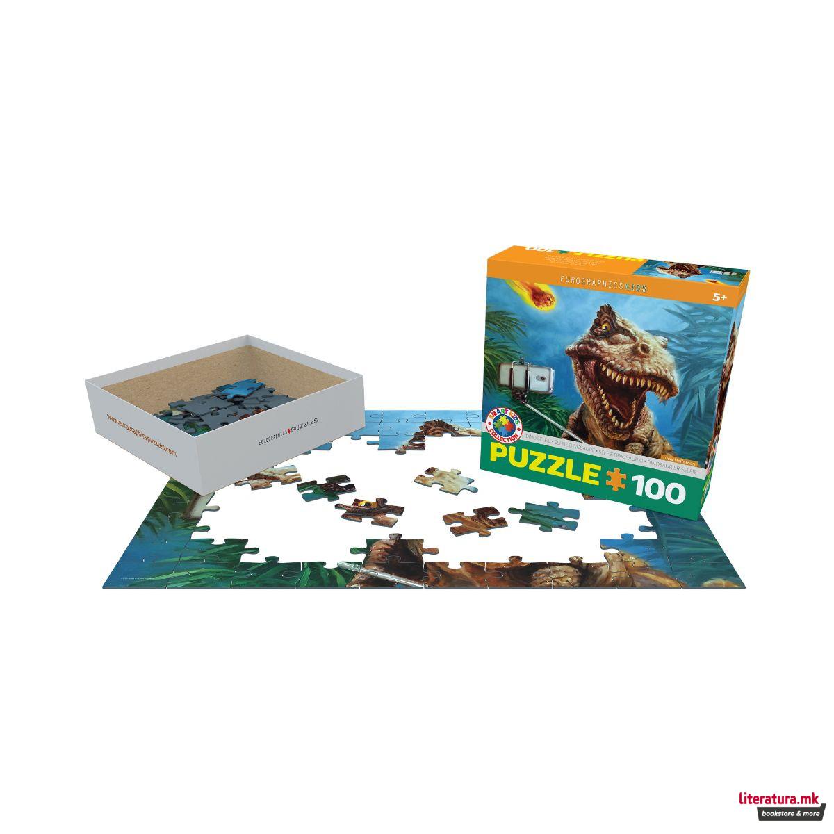 Сложувалка, Dino Selfie, 100 парчиња 