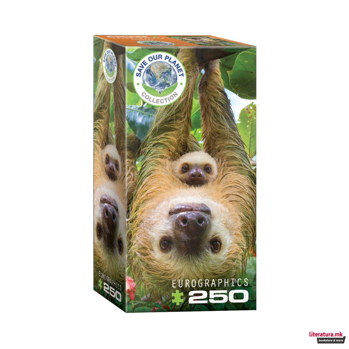 Сложувалка, Sloths, 250 парчиња 