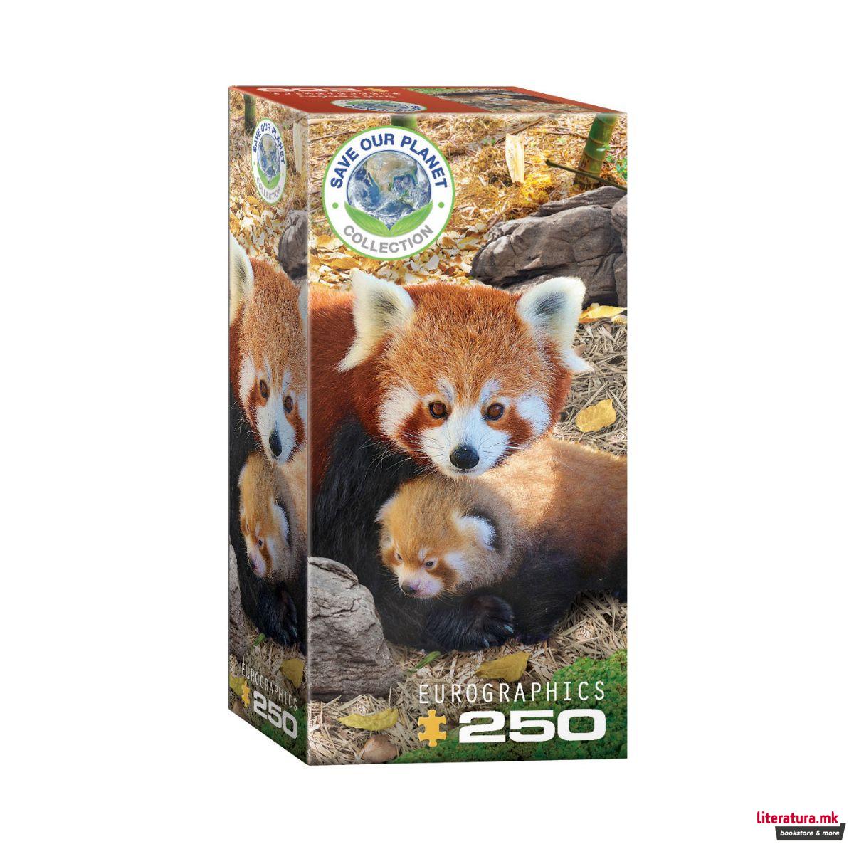 Сложувалка, Red Pandas, 250 парчиња 