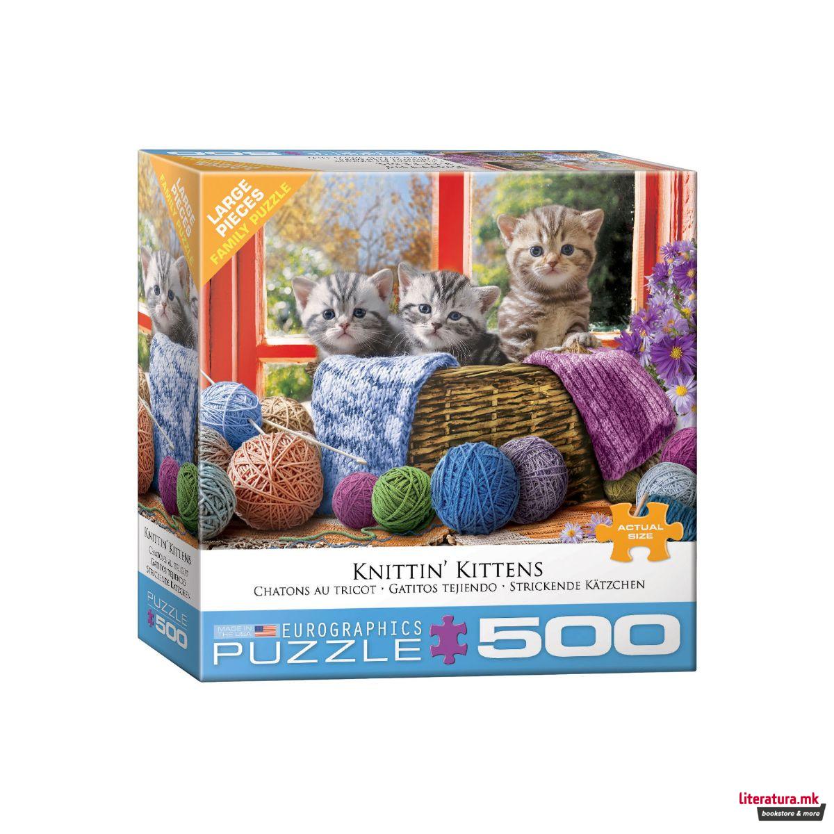 Сложувалка, Knittin Kittens 500парчиња 