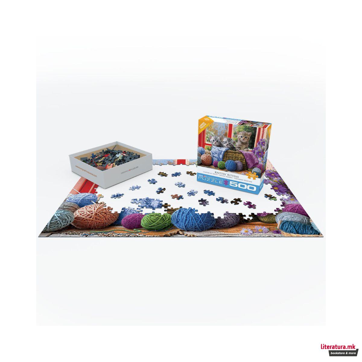 Сложувалка, Knittin Kittens 500парчиња 