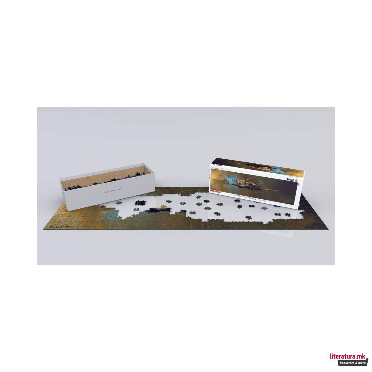 Сложувалка - панорама, Spitfire - Barrie A.F. Clark, 1000 парчиња 