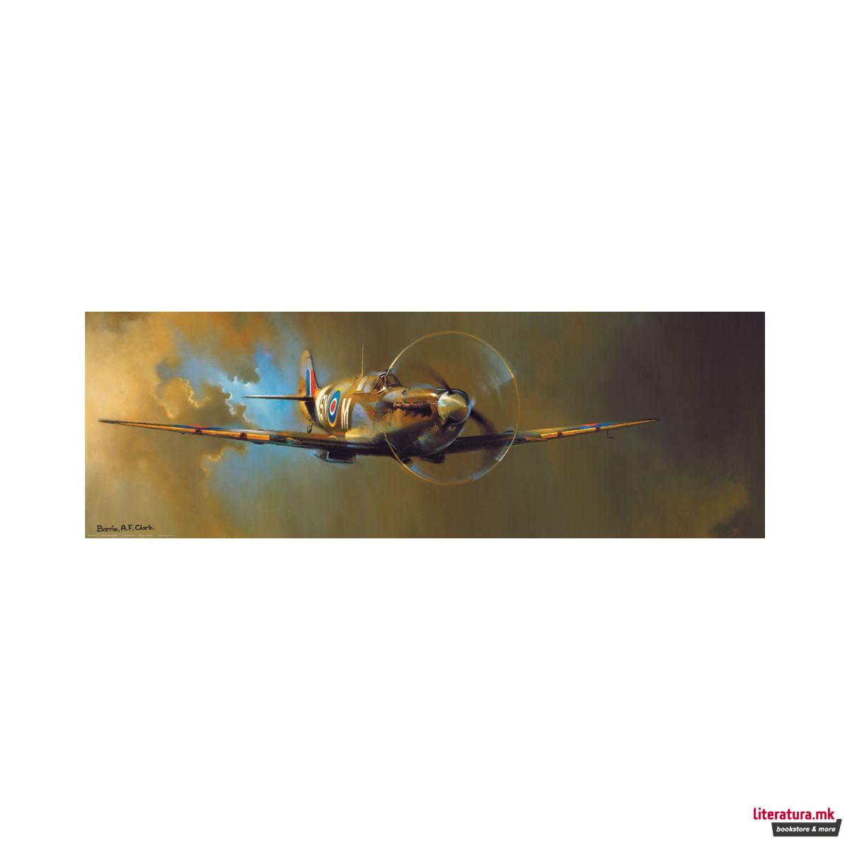 Сложувалка - панорама, Spitfire - Barrie A.F. Clark, 1000 парчиња 