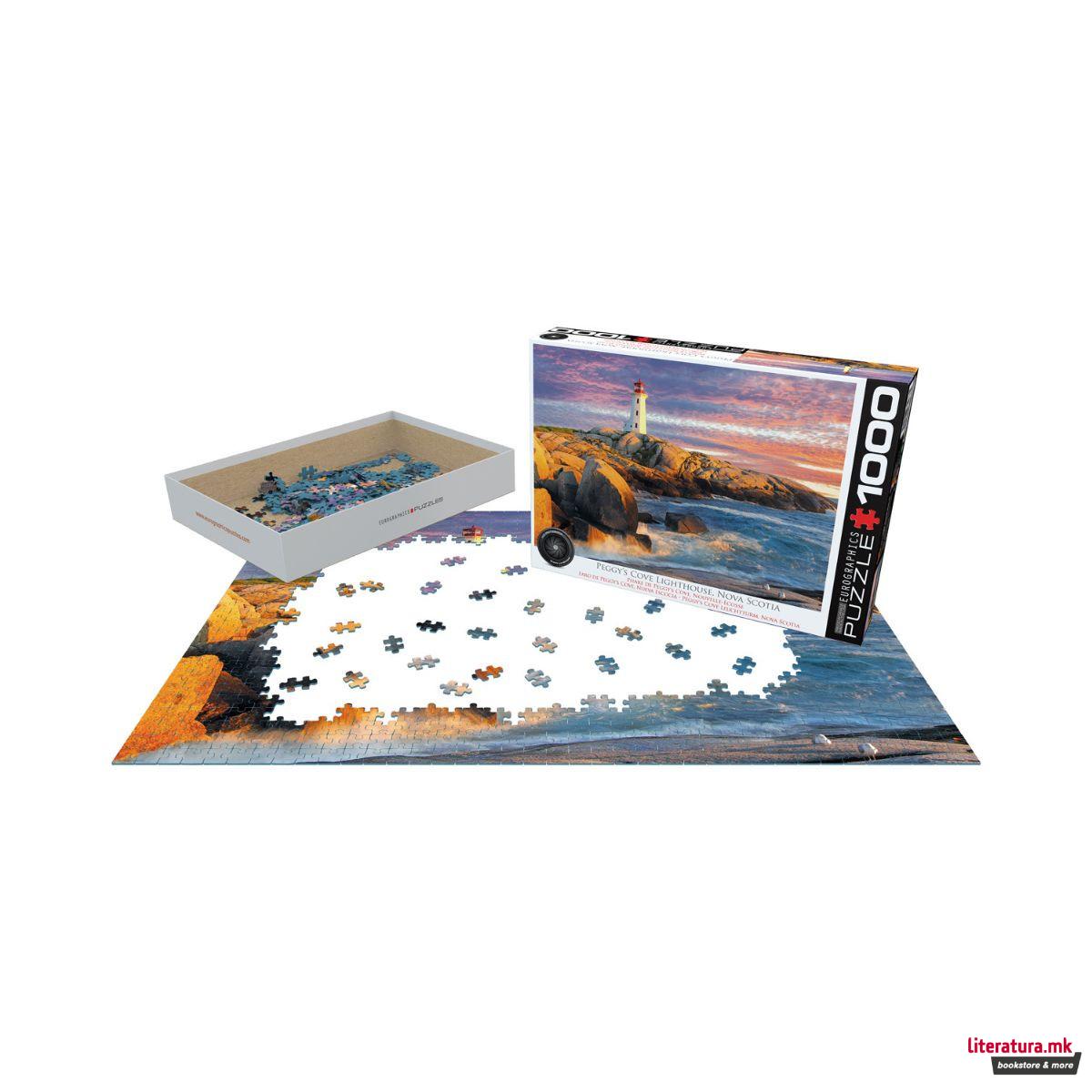 Сложувалка, Peggy’s Cove Lighthouse, Nova Scotia, 1000 парчиња 