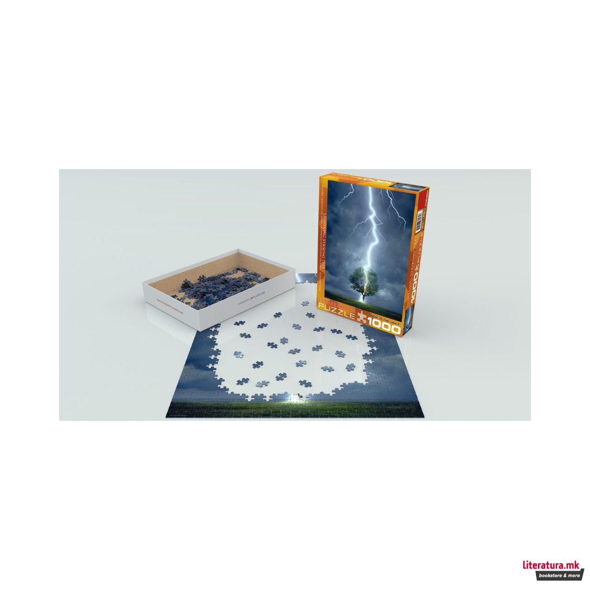 Сложувалка, Lightning Striking Tree, 1000 парчиња 