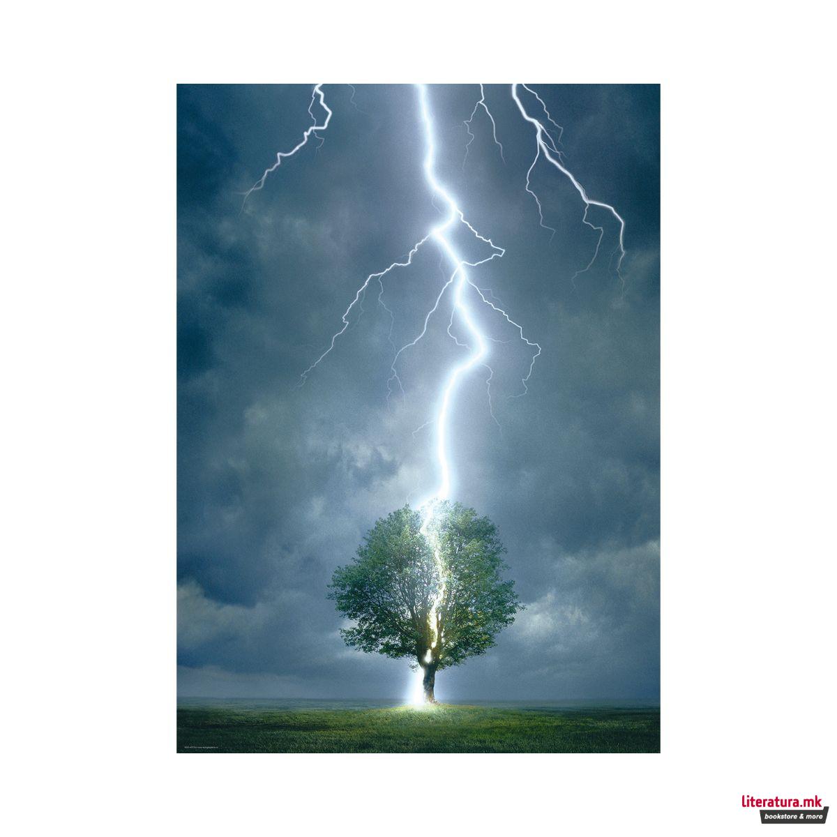 Сложувалка, Lightning Striking Tree, 1000 парчиња 