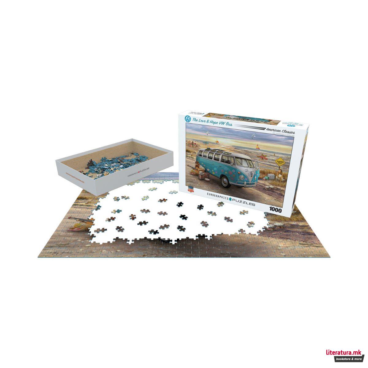 Сложувалка, The Love & Hope VW Bus, 1000 парчиња 