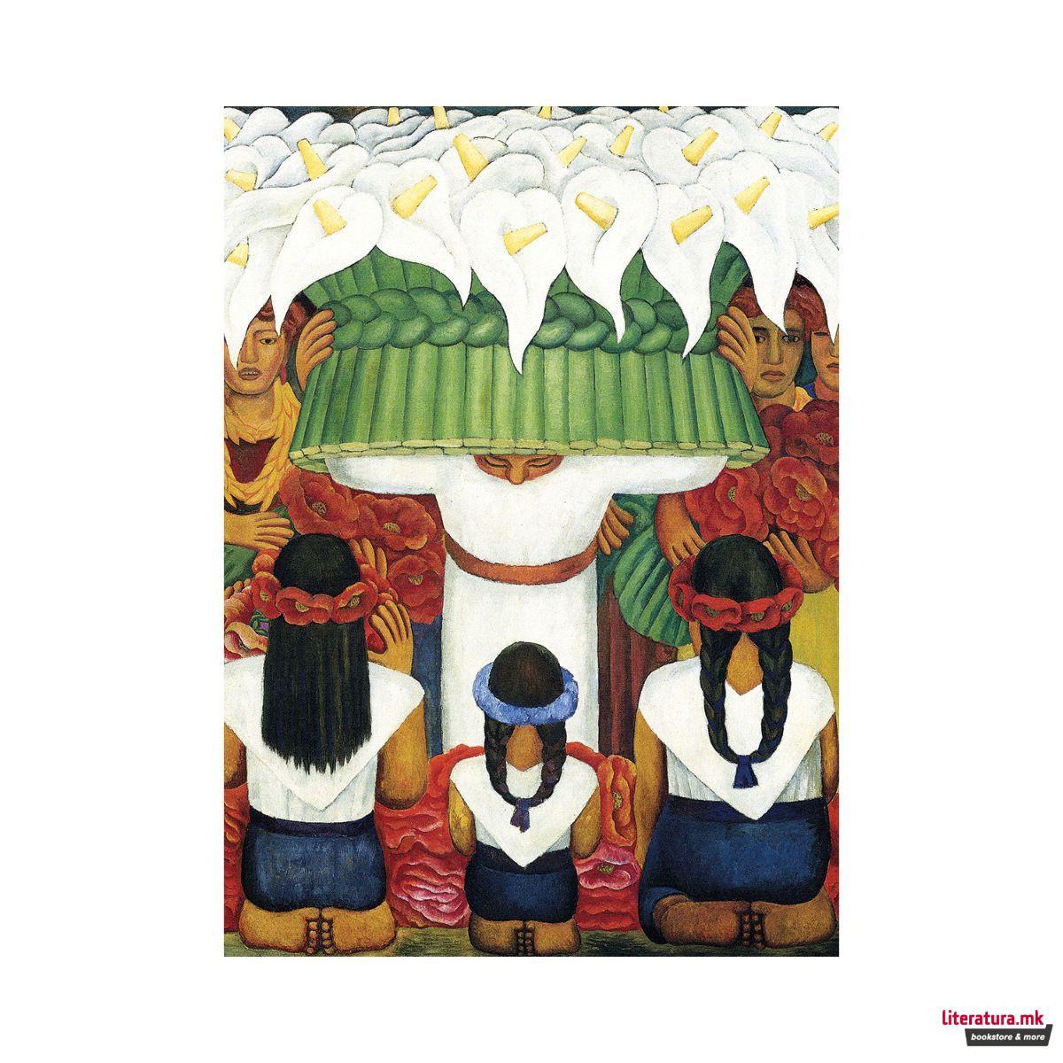 Сложувалка, Flower Festival Feast of Saint Anita - Diego Rivera, 1000 парчиња 