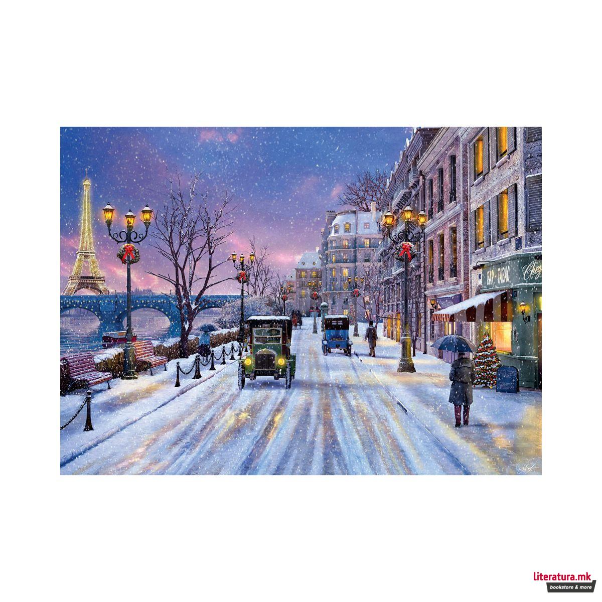 Сложувалка, Christmas Eve in Paris, 1000 парчиња 