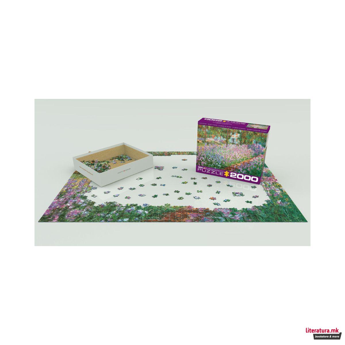Сложувалка, Monet's Garden - Claude Monet, 2000 парчиња 