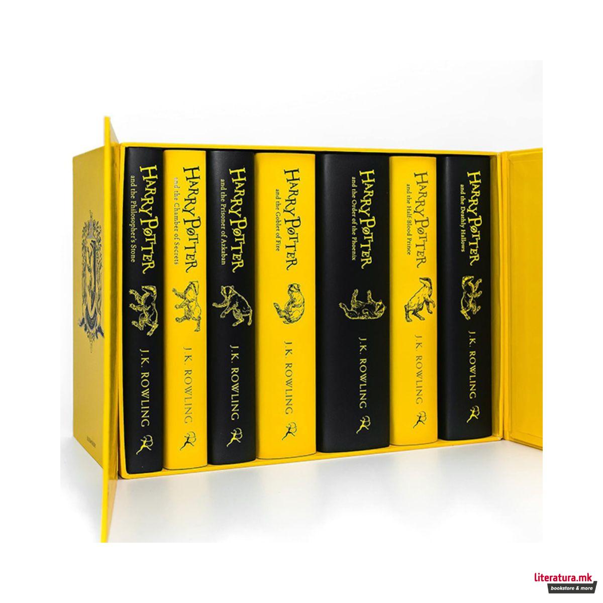 Harry Potter - Hufflepuff House Editions, Hardback Box Set 