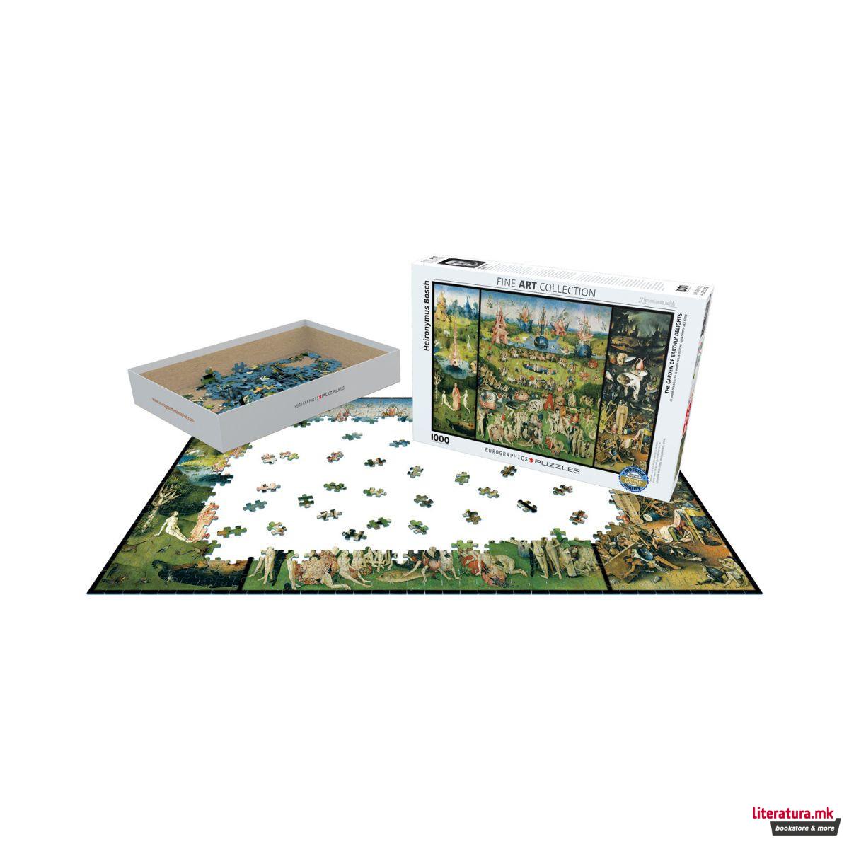 Сложувалка, Hieronymus Bosch -The Garden of Earthly Delights, 1000 парчиња 