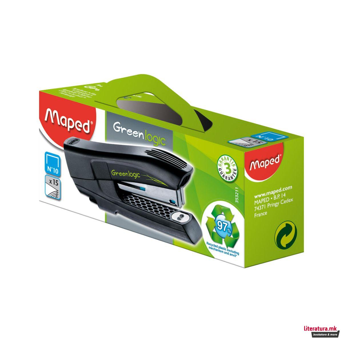 Хефталка, Greenlogic Pocket N°10, 15 листа 