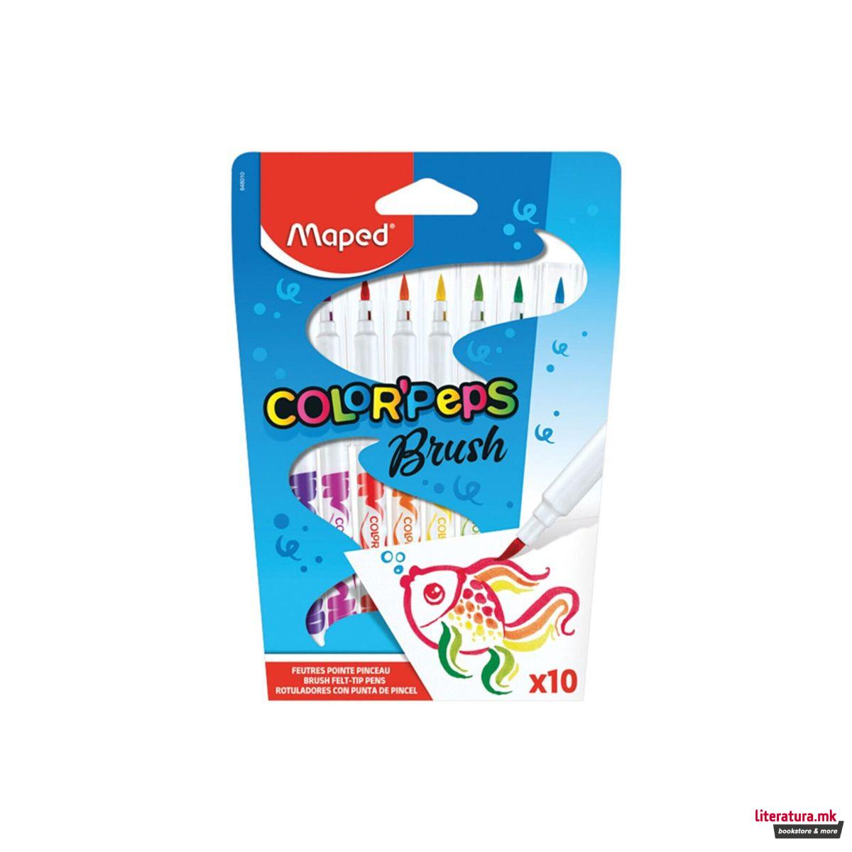 Брашпенс, Color'Peps Brush, 10 бои