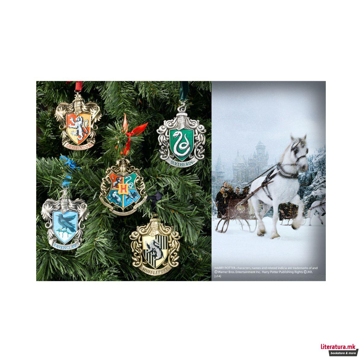 Лампиони - сет од 5, Harry Potter - Hogwarts Tree Ornaments 