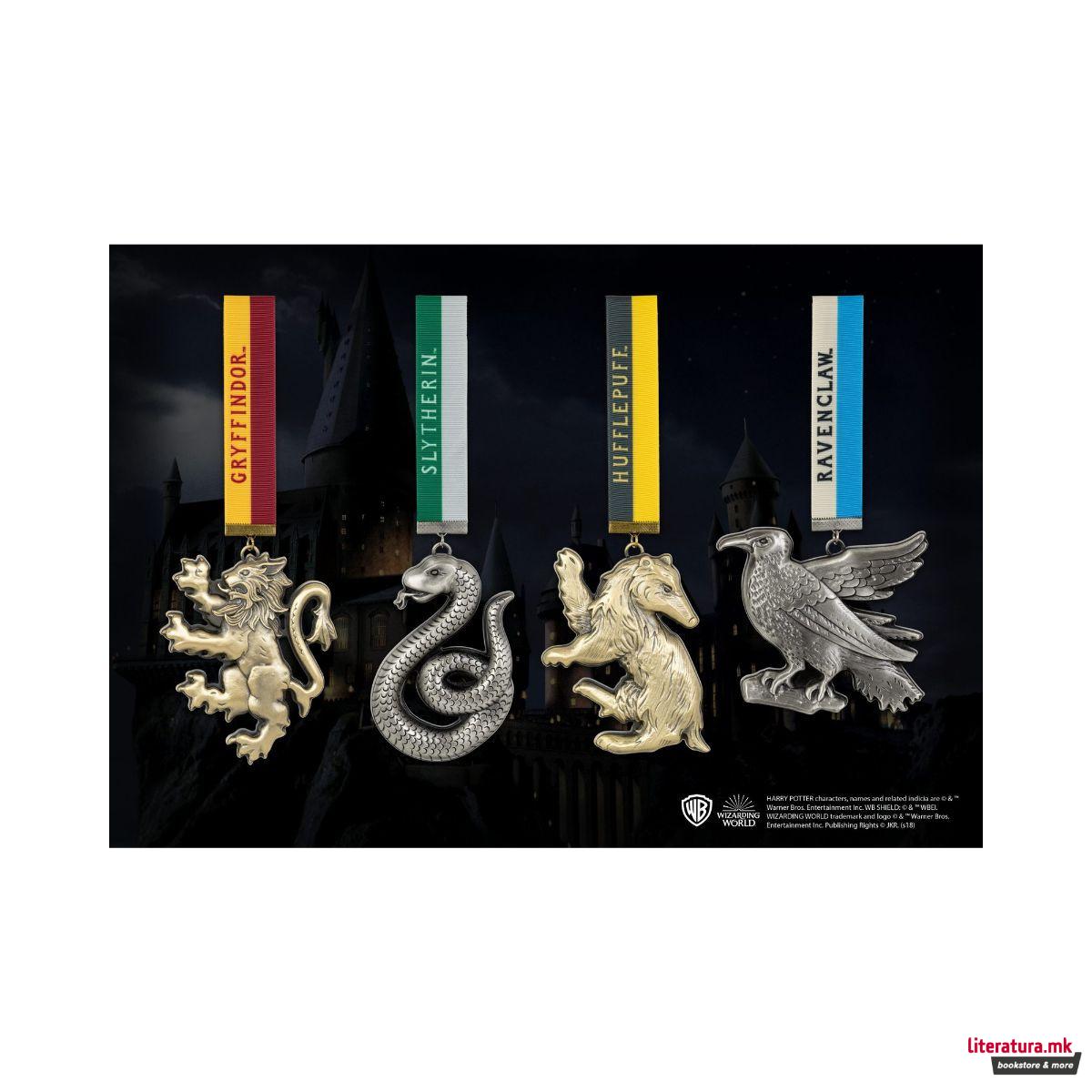 Лампиони - сет од 4, Harry Potter - Hogwarts Mascot Ornaments