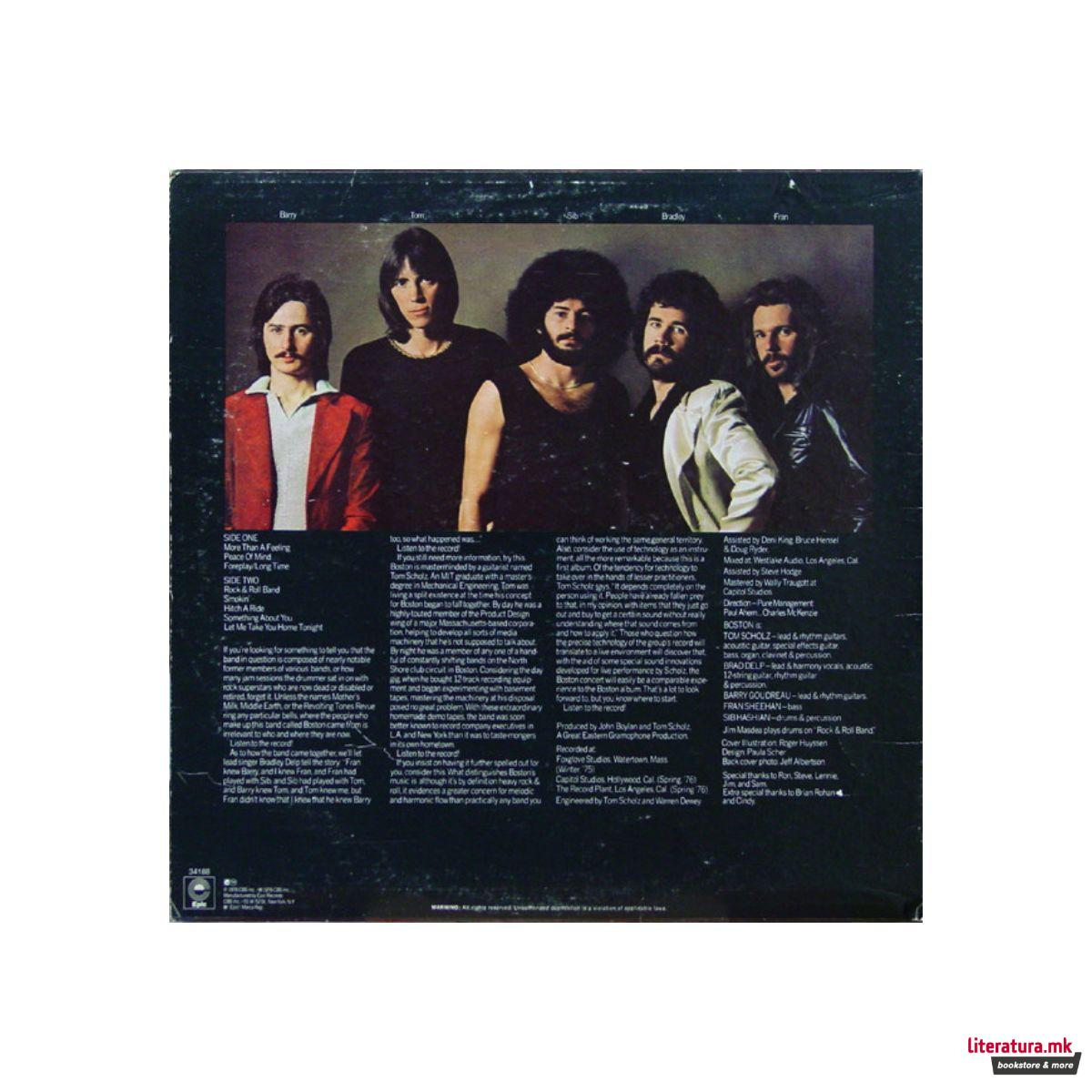Винил, Boston - Boston (1976) 