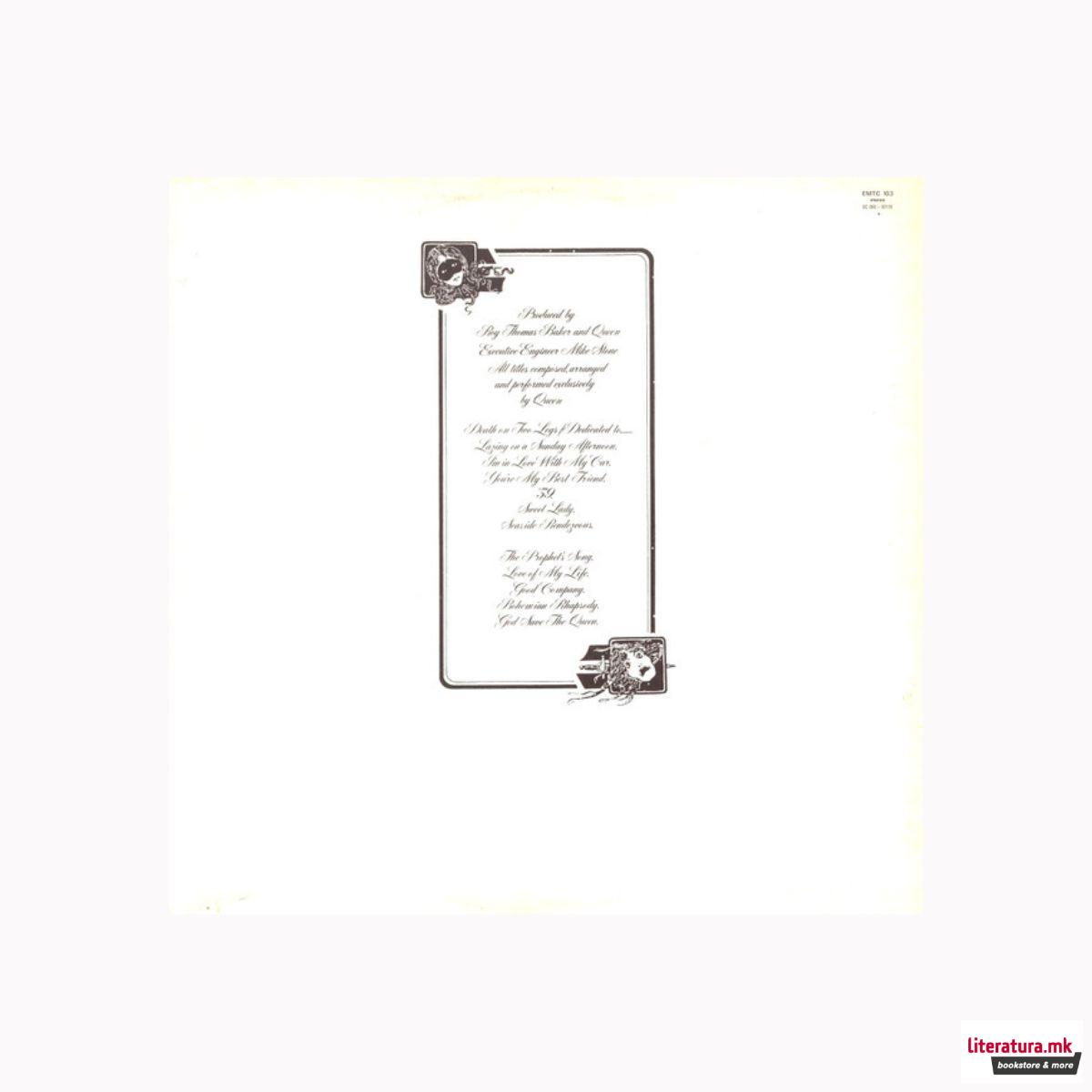 Винил, Queen - A Night at the Opera (1975)