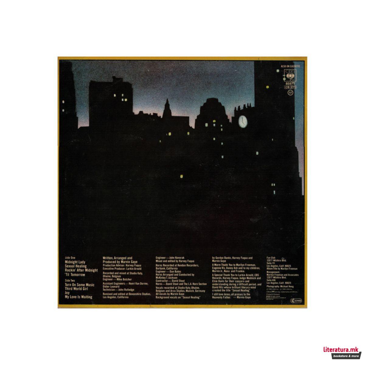 Винил, Marvin Gaye - Midnight Love (1982) 