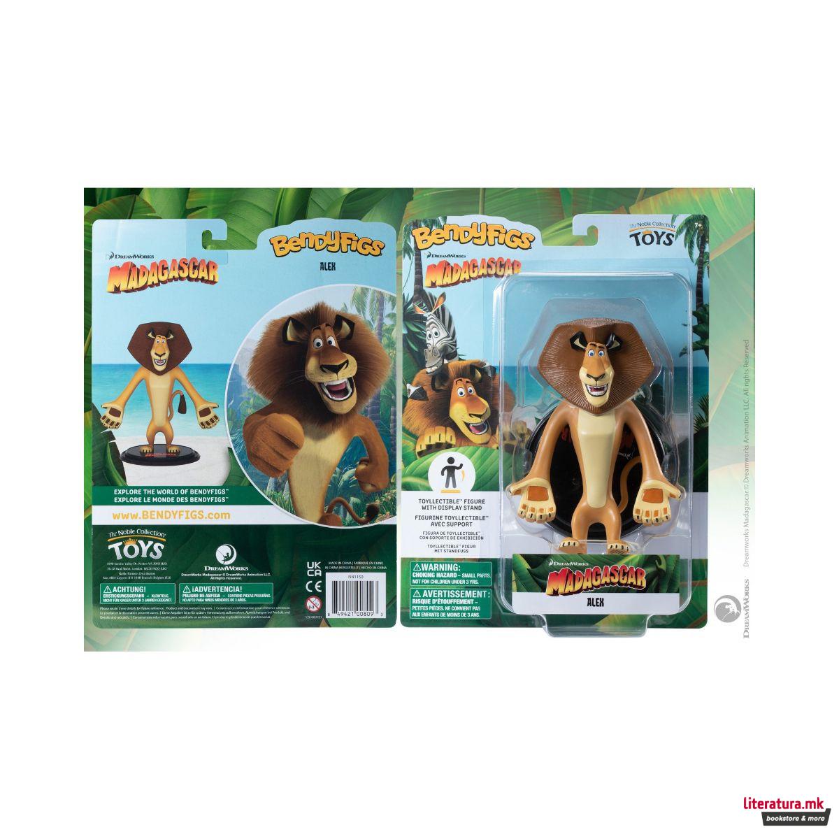 Фигура, Bendyfigs, Madagascar - Alex