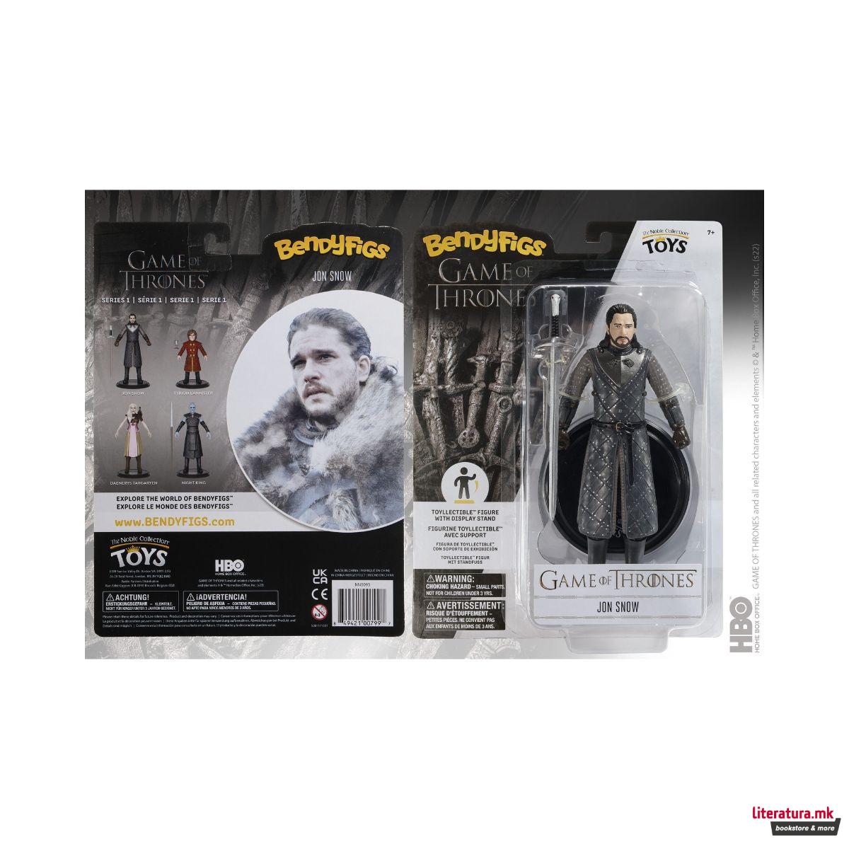 Фигура, Bendyfigs, Game of Thrones - Jon Snow 