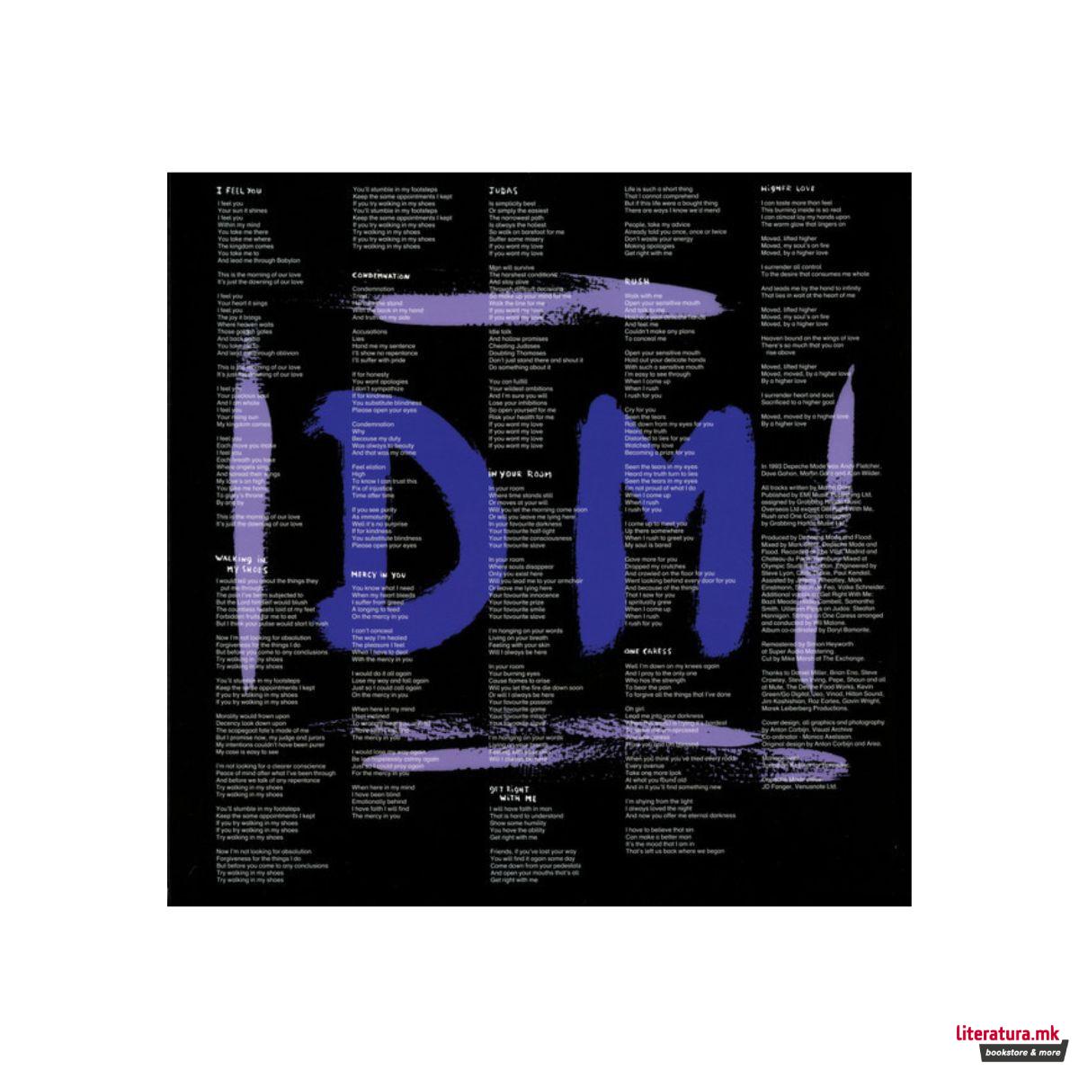 Винил, Depeche Mode - Songs of Faith and Devotion (1993) 