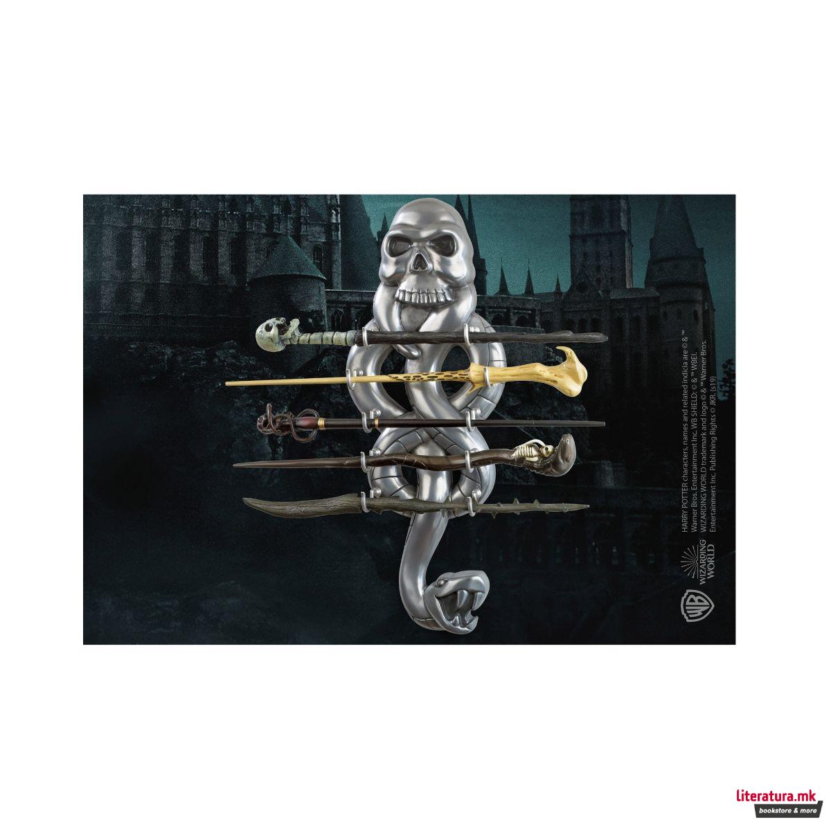 Сет стапчиња со дисплеј, Harry Potter - The Dark Wizard Wand Set 