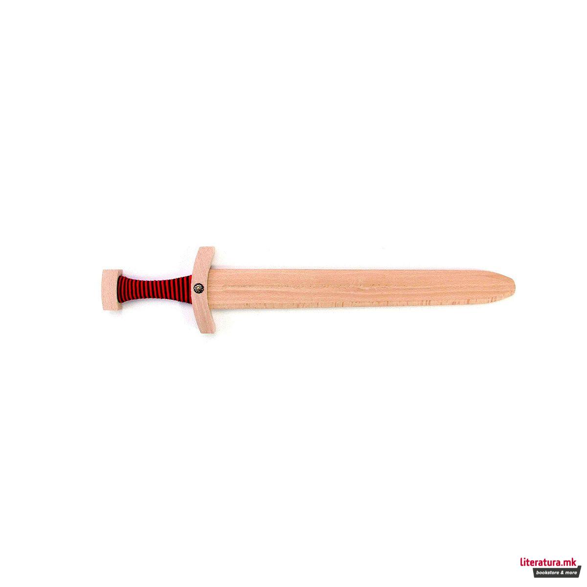 Нормански меч - црноцрвен, 48cm 