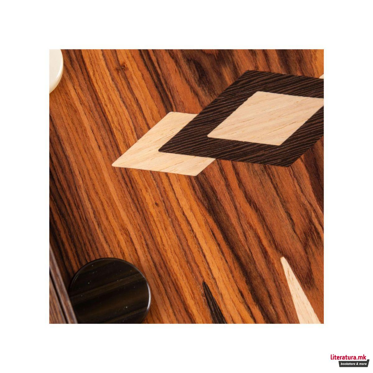 Сет за табла, Palisander Crown Cut 