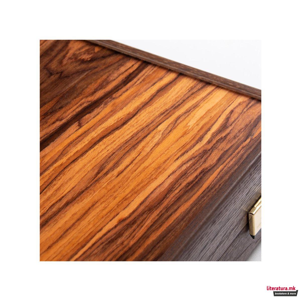 Сет за табла, Palisander Crown Cut 