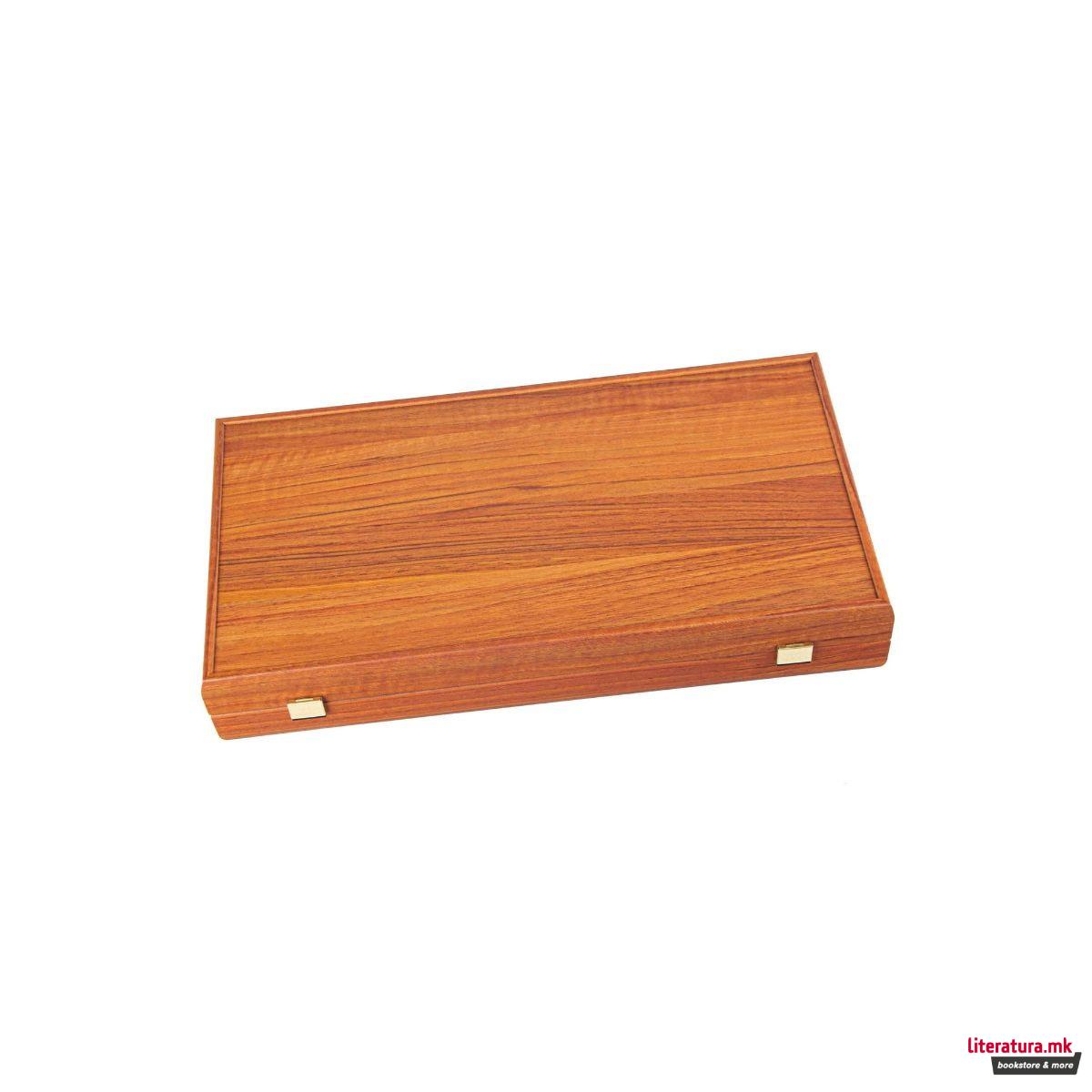 Сет за табла, Handcrafted Mahogany Replica 