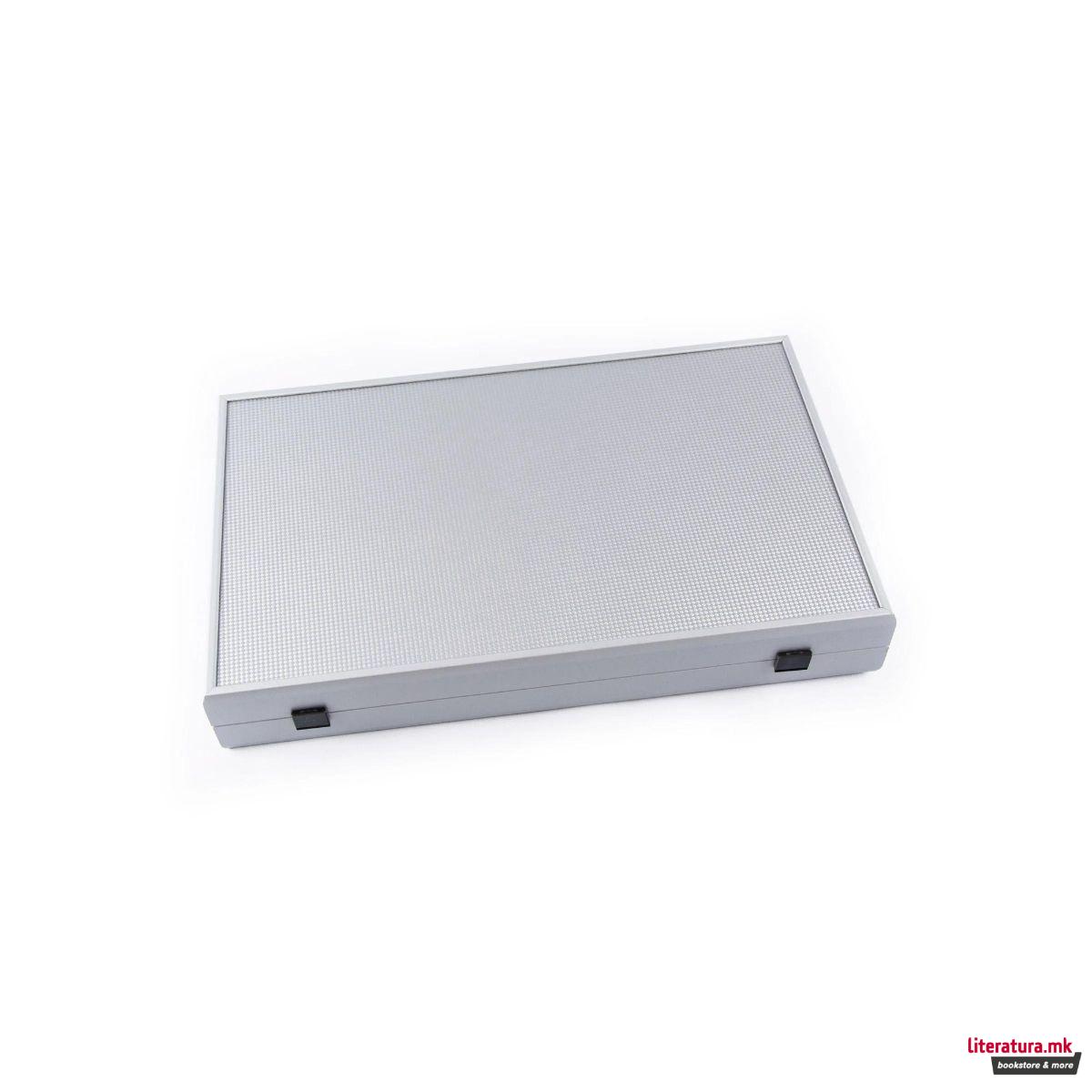 Сет за табла, Handcrafted Carbon Fiber Texture 