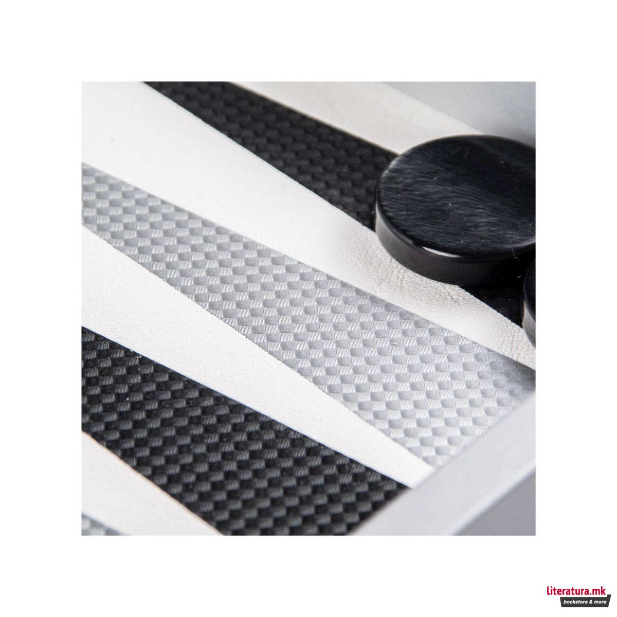 Сет за табла, Handcrafted Carbon Fiber Texture 