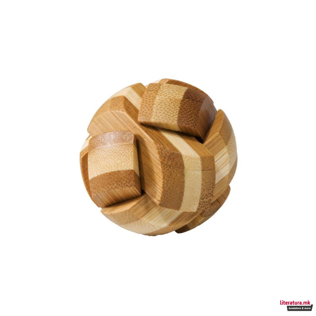 IQ тест, 3Д загатка од бамбус - Топка 